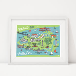 Belle Isle Art Print