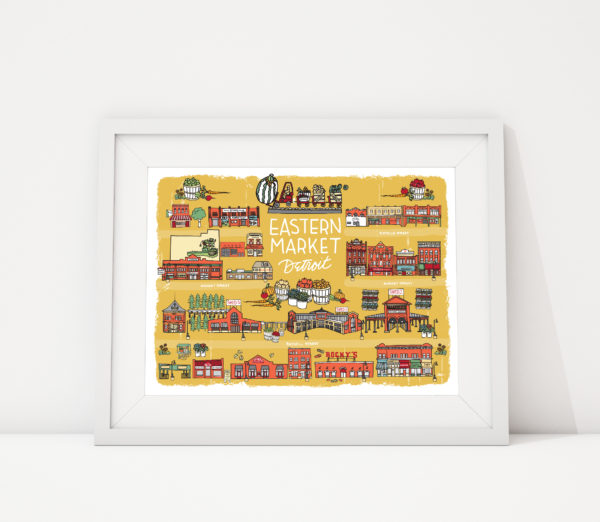 Eastern Market Art Print